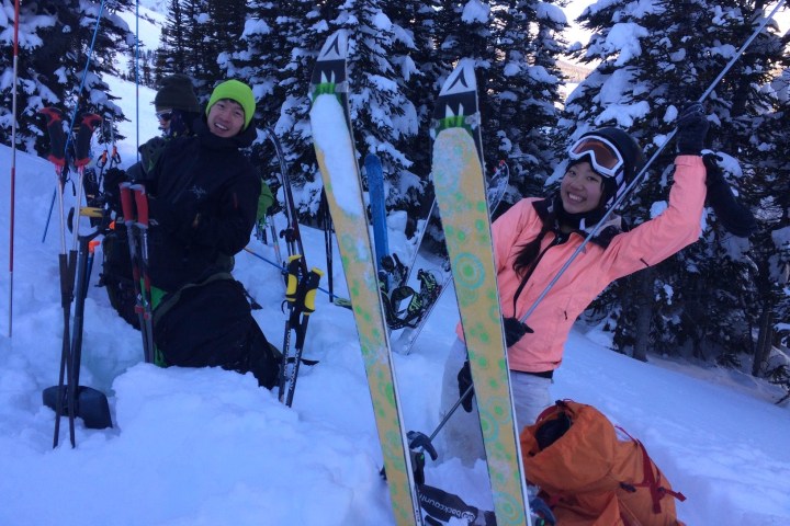 A group of people taking their AST1 Course in Jasper